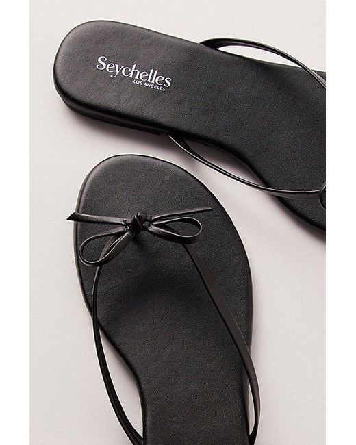 Seychelles Gray Miley Bow Sandals