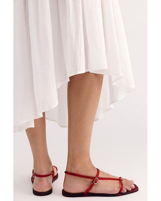 FP Vegan Collection Blue Sugar Rush Jelly Sandals By
