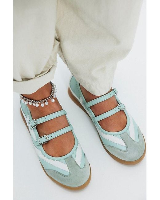 Bronx Gray Cli-Oo Mary Jane Sneakers By