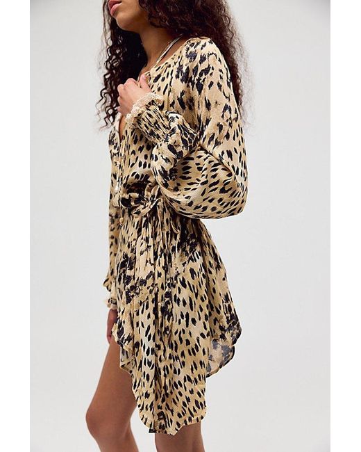 Spell Brown Snow Blouse