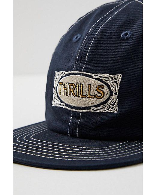 Thrills White Rise Above 6 Panel Cap At Free People In Ebony