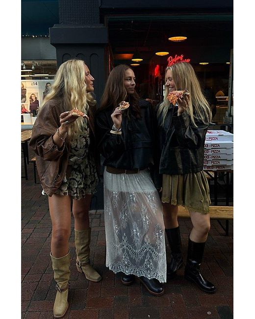 Free People Multicolor Raven Printed Mini Dress