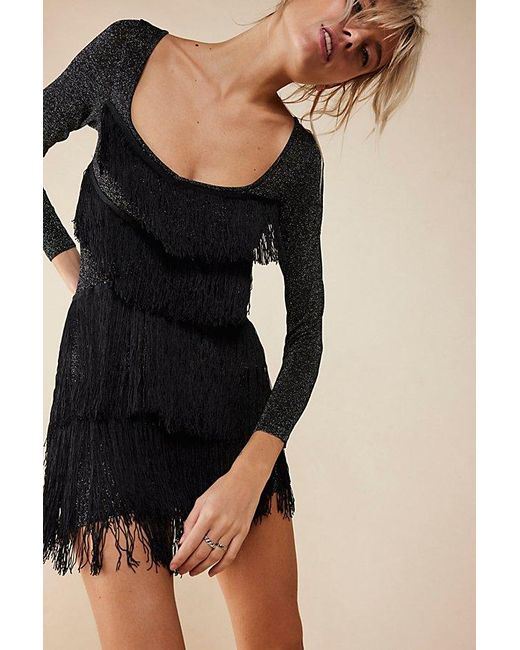 Urban Outfitters Black Thunder Lights Dress