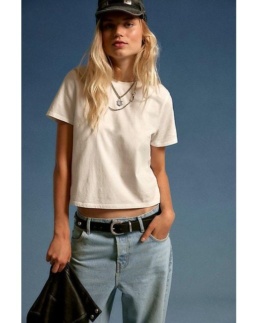 Free People Gray We The Free Everyday Tee