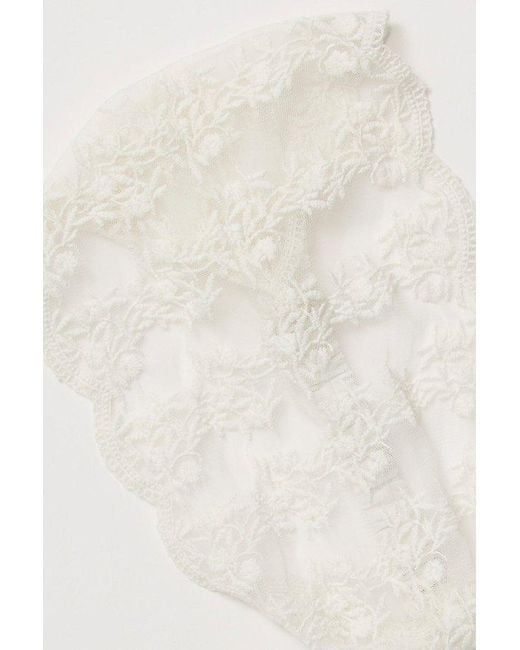 Free People Black Xl Solana Lace Headband