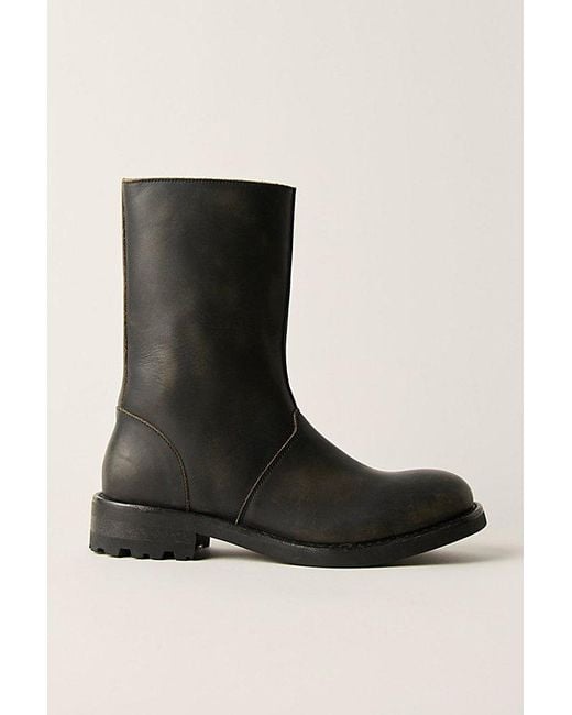 Free People Black Bailey High Ankle Boots