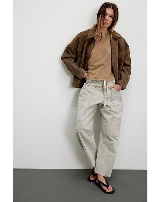 Free People Brown Everyday Tee