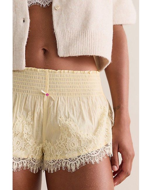 Intimately By Free People Brown Soft Spoken Micro Shorts By