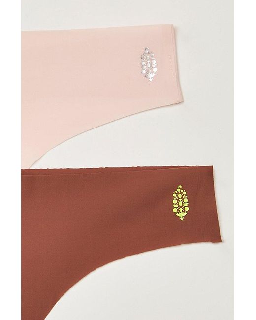 Uwila Warrior Natural Soft Seamless Thong 2-Pack By