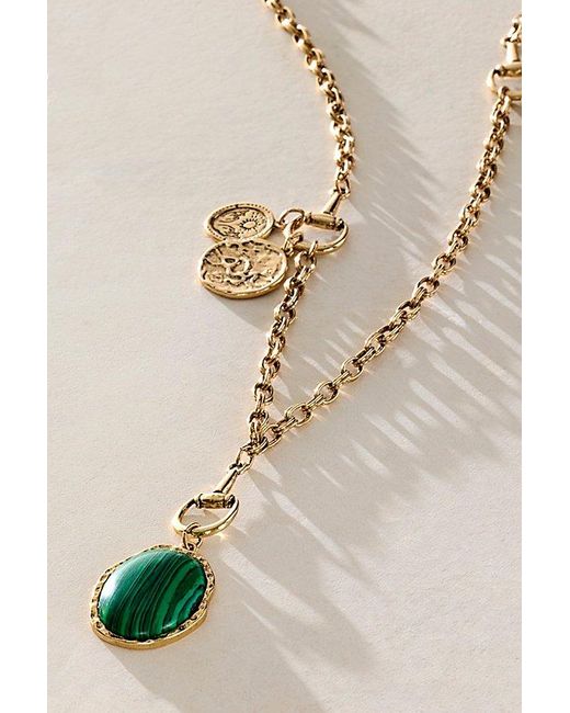 Free People Natural Isabella Long Necklace