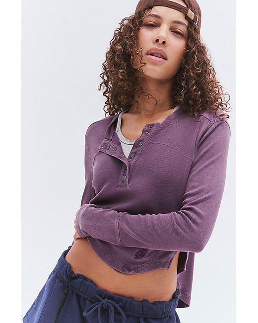 Fp Movement Purple Cool Down Solid Crew