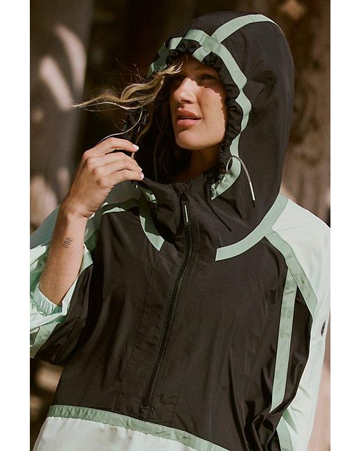 Fp Movement Brown Care Fp Like The Wind Colorblock Jacket