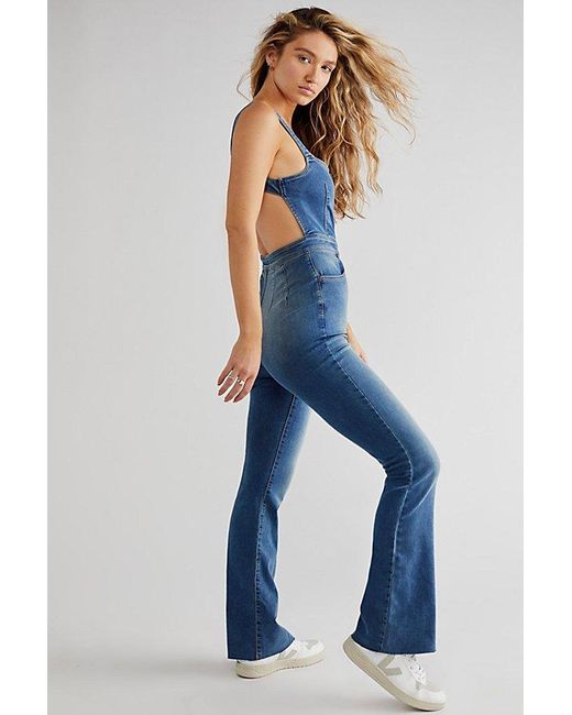 Free People Blue Crvy 2Nd Ave One Piece