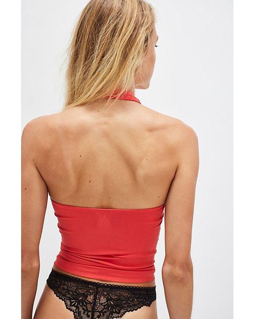 Intimately By Free People Red So Sleek Cami By