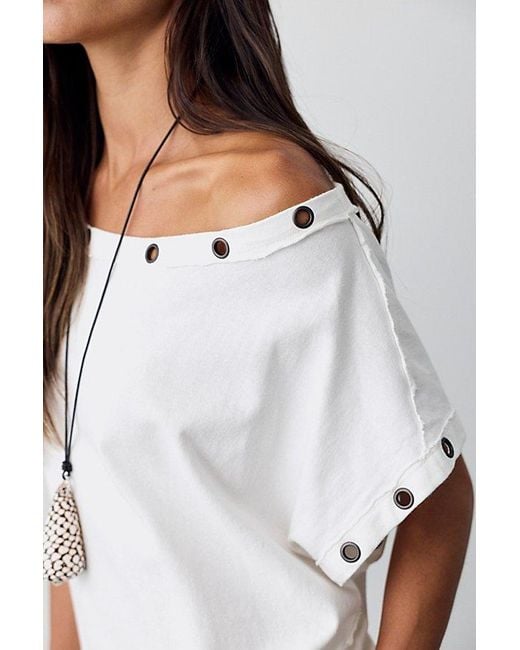 Free People Blue Billie Tee