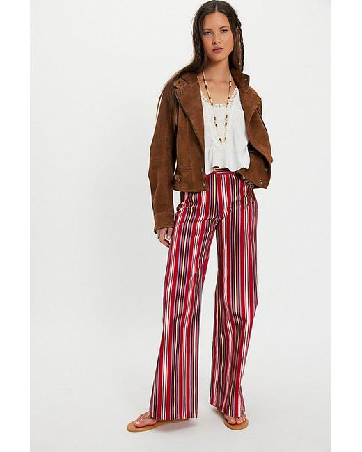 laagam Red Leroy D Twill Pants