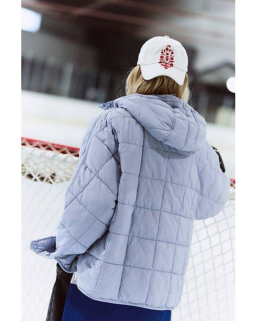 Fp Movement Blue Pippa Packable Pullover Puffer