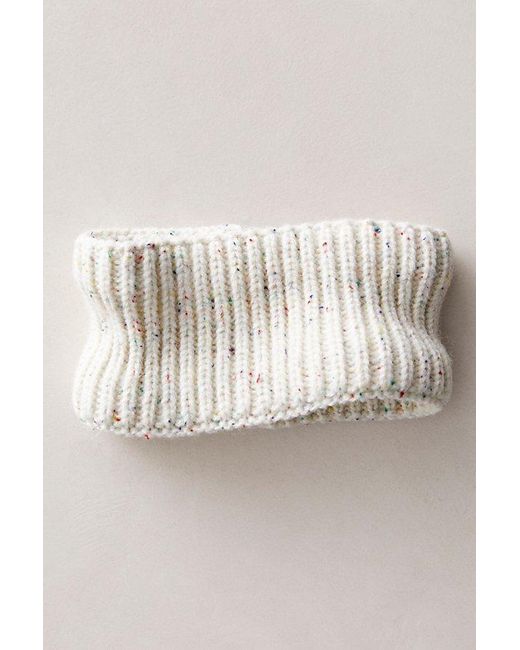 Free People Brown Tulsa Double Lined Soft Headband