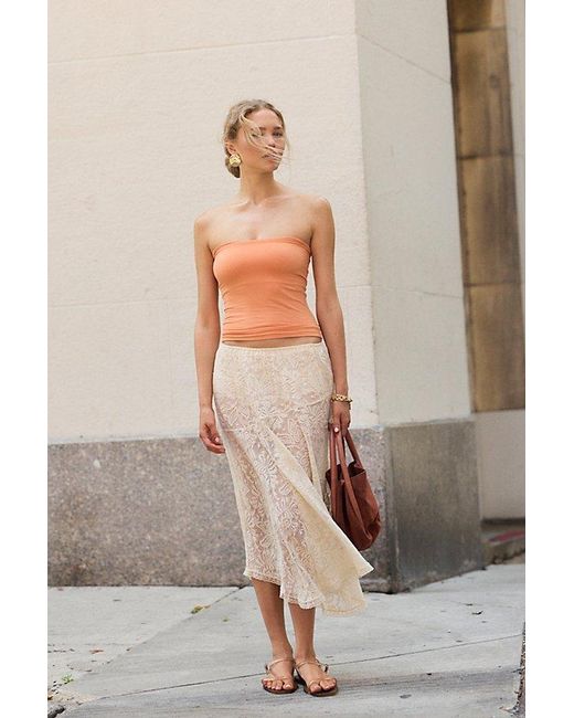 Intimately By Free People Natural The Carrie Tube Top By
