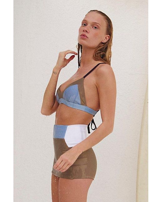 Seea Multicolor Leucadia Bikini Top