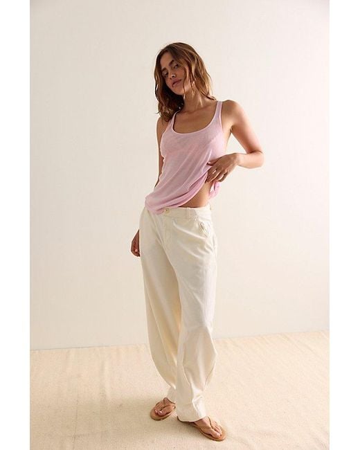 Intimately By Free People Brown Barely Bare Rib Tank Top By
