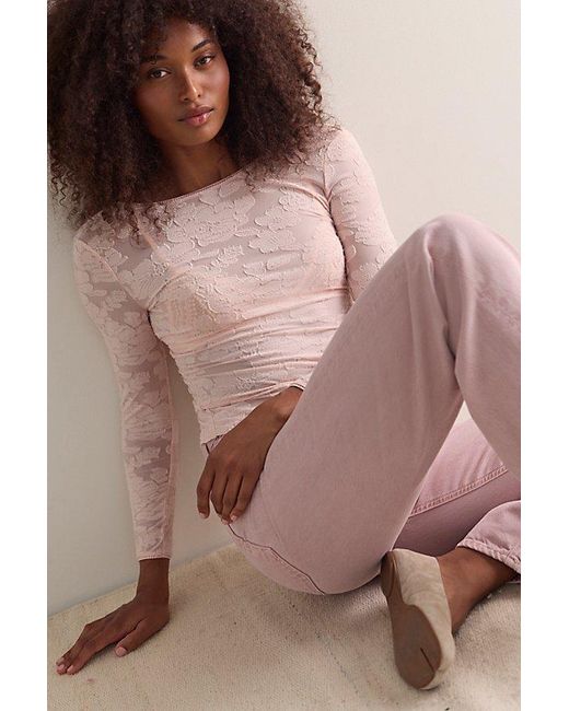 Intimately By Free People Brown Night Shift Layering Top By