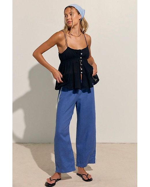 free-est Blue Heatwave Top By