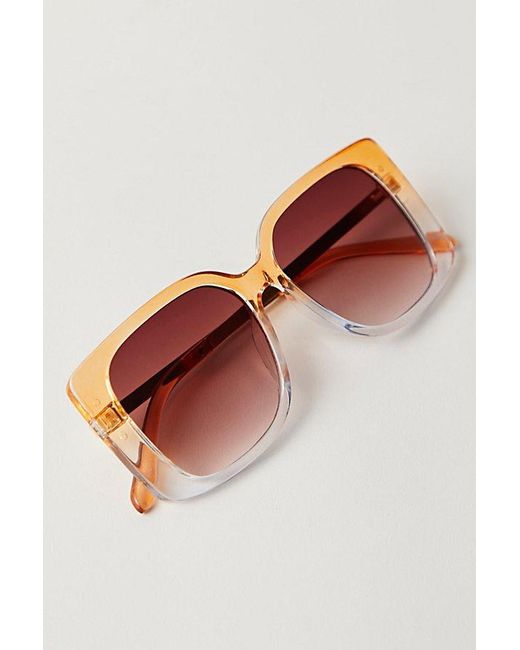 Free People Multicolor Double Dipper Sunnies