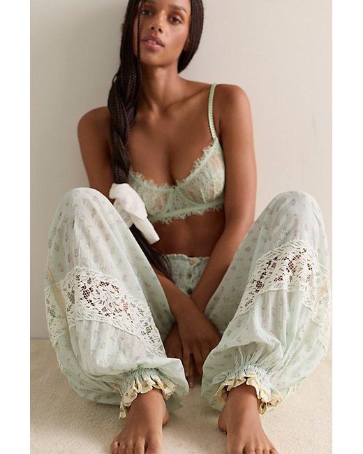 Intimately By Free People Brown Soft Spoken Sleep Pants By