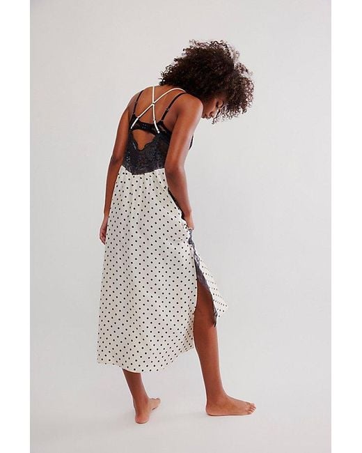 Intimately By Free People White Just Dreamy Maxi Slip By