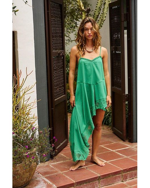 Free People Green After Sun One-Piece