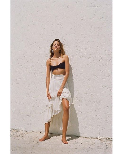 Free People White The Convertible Skirt