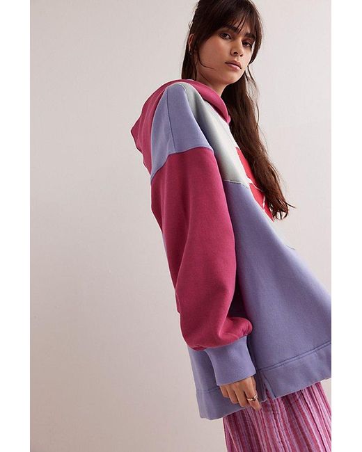 Free People Multicolor Clover Sweatshirt