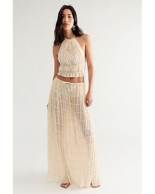 Arcina Ori Natural Juliette Maxi Skirt Set