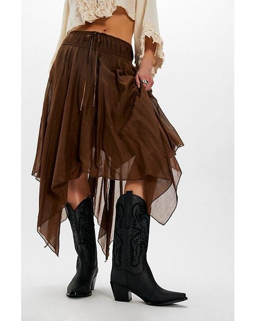 Jeffrey Campbell Black Dagget Western Boots
