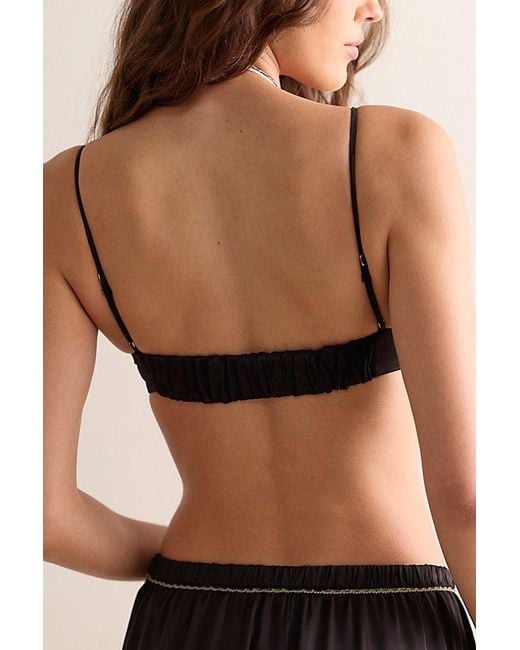 Intimately By Free People Black Nolita Asymmetrical Bralette By