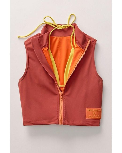 Rashi World Blue Zip Surf Vest