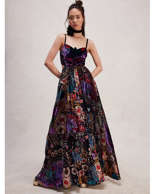 Free People Butterfly Wishes Maxi Dress Lyst Free People Butterfly Wishes Maxi Dress Lyst