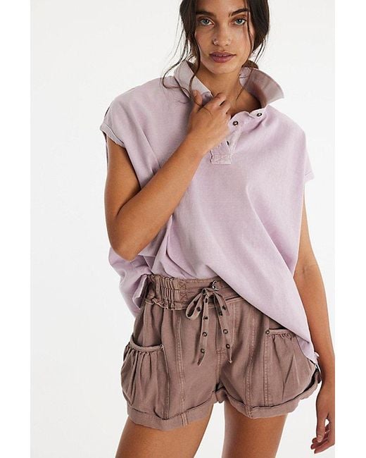 Free People Multicolor Keep On Polo