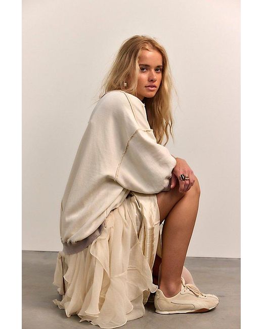 Free People Brown We The Free Everything Pullover