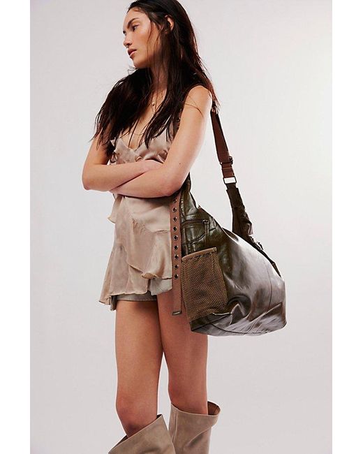 Free People Brown Off The Record Carryall