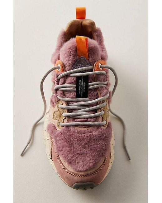 Flower Mountain Pink Novo Novelty Sneakers