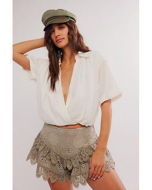 Bali Multicolor Warm Nights Embroided Shorts