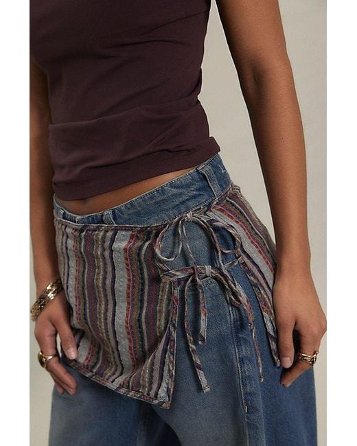 Free People Multicolor Beach Break Stripe Sarong
