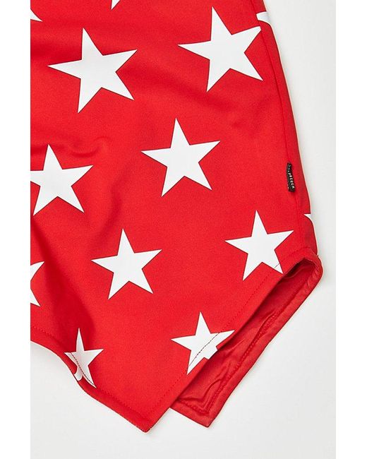 Goldbergh Red Ontario Neckwear At Free People In Flame