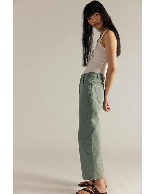 Free People Natural Deep Trance Dropped Boyfriend Jeans
