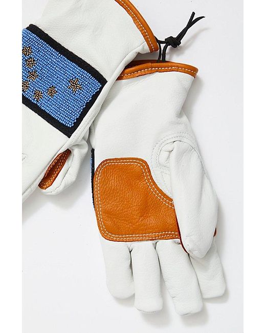 Astis Blue Willow Ptarmigan Leather Gloves