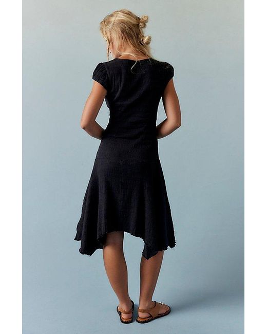 free-est Blue Evangeline Midi Dress By