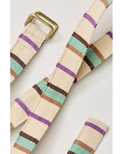 Mercado Global Multicolor Celeste Belt