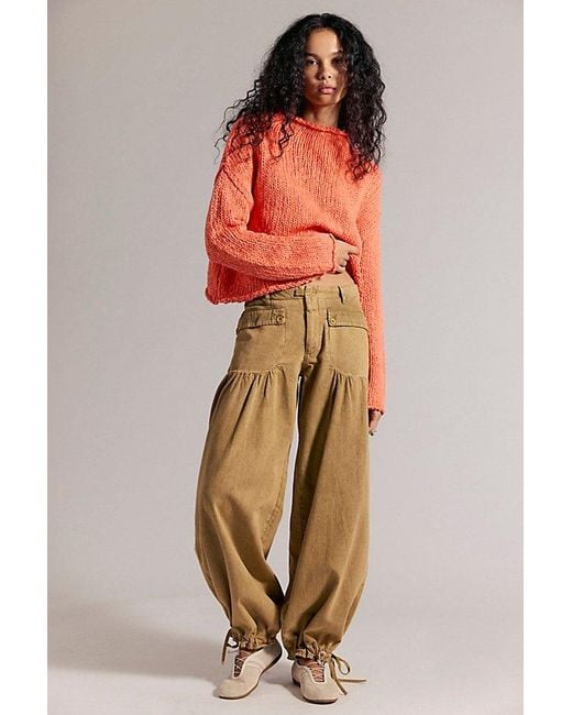 Free People Red Opal Rollneck Knit Jumper